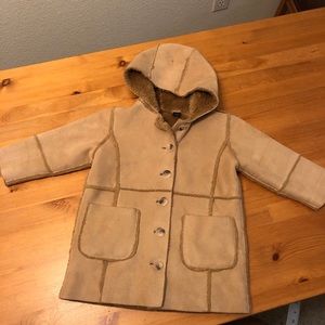 Faux Lamb Skin Woodland Coat
